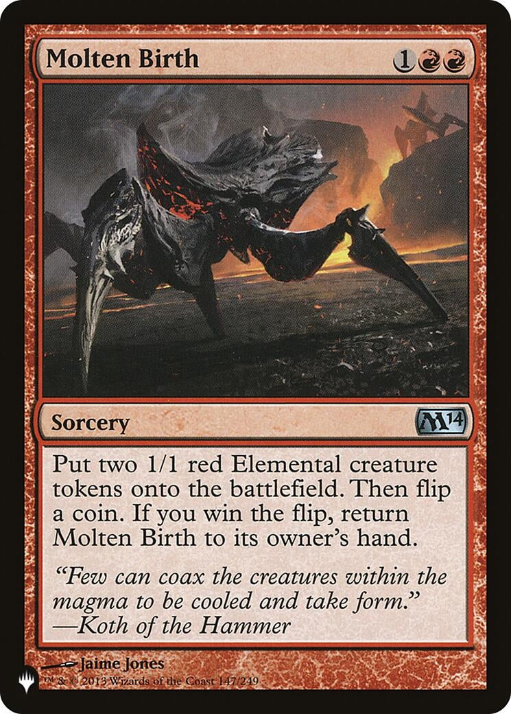 Molten Birth (147/249) (LIST)