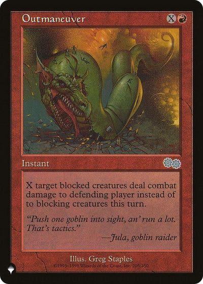 Outmaneuver (205/350) (LIST)