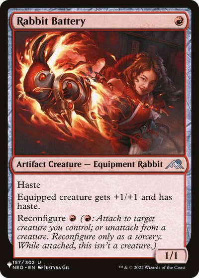 Rabbit Battery (157/302) (LIST)