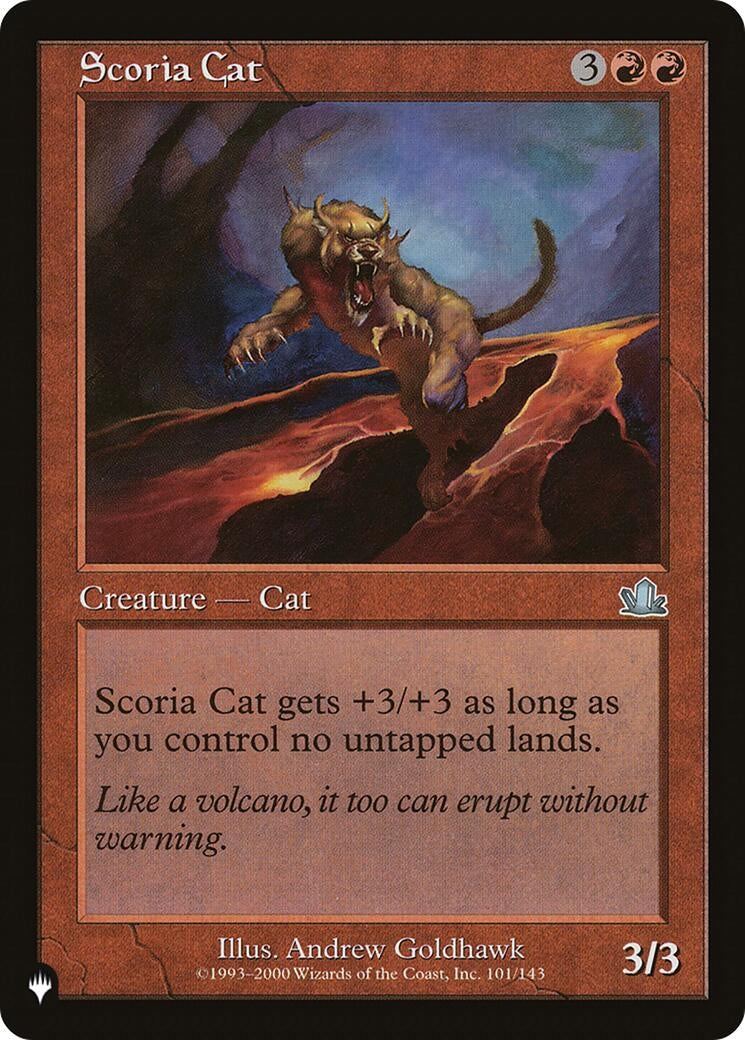 Scoria Cat (101/143) (LIST)