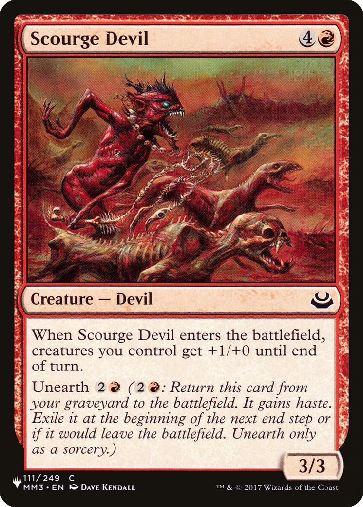Scourge Devil (111/249) (LIST)