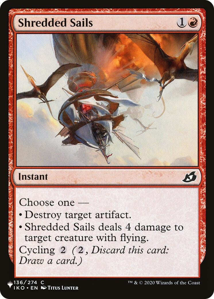 Shredded Sails (136/274) (LIST)