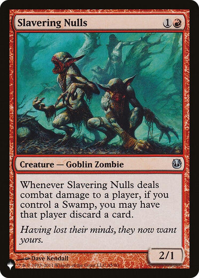 Slavering Nulls (45/80) (LIST)
