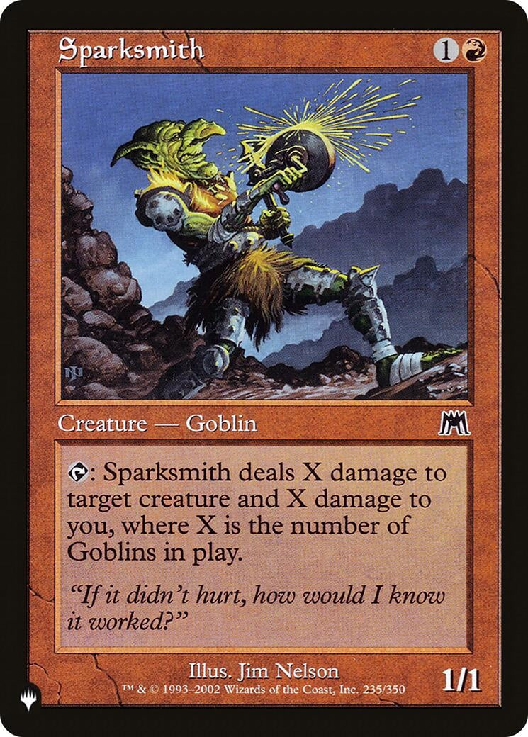 Sparksmith (235/350) (LIST)