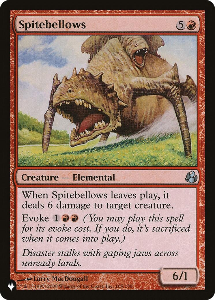 Spitebellows (105/150) (LIST)