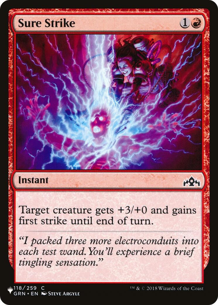 Sure Strike (118/259) (LIST)