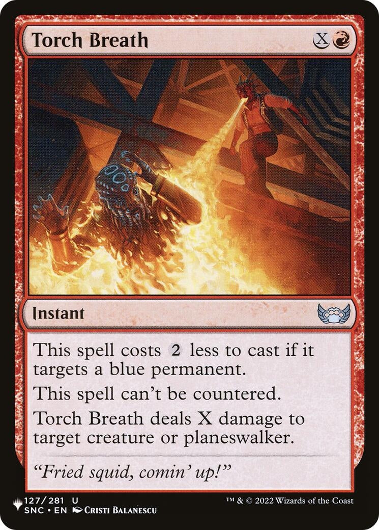 Torch Breath (127/281) (LIST)