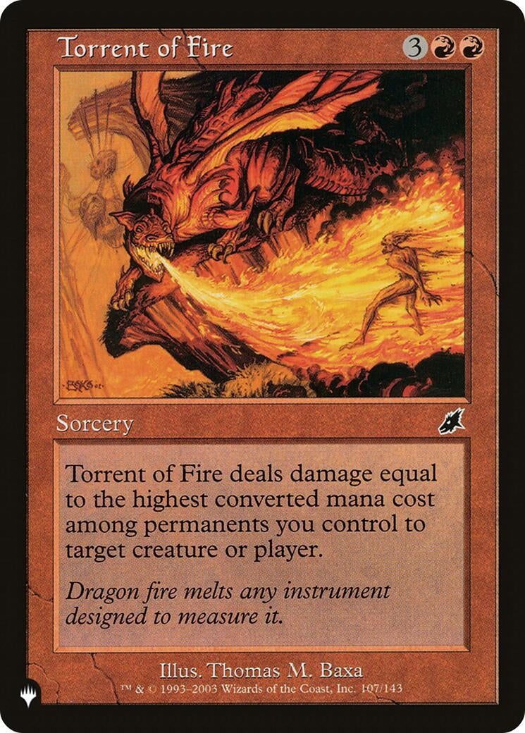 Torrent of Fire (107/143) (LIST)