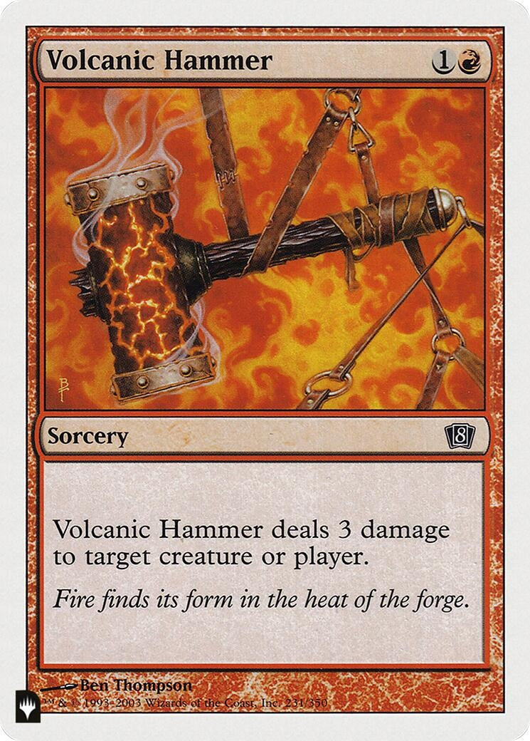 Volcanic Hammer (231/350) (LIST)