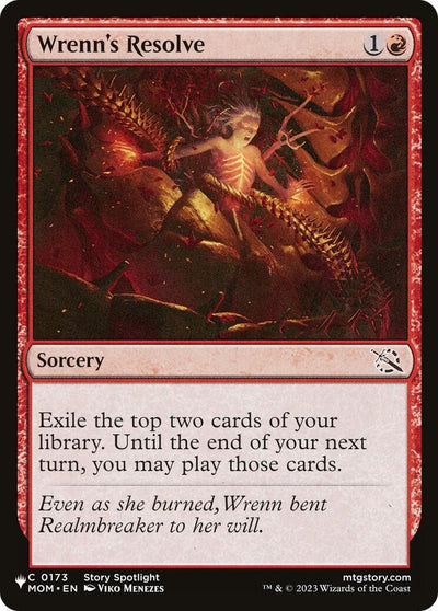 Wrenn's Resolve (0173) (LIST)