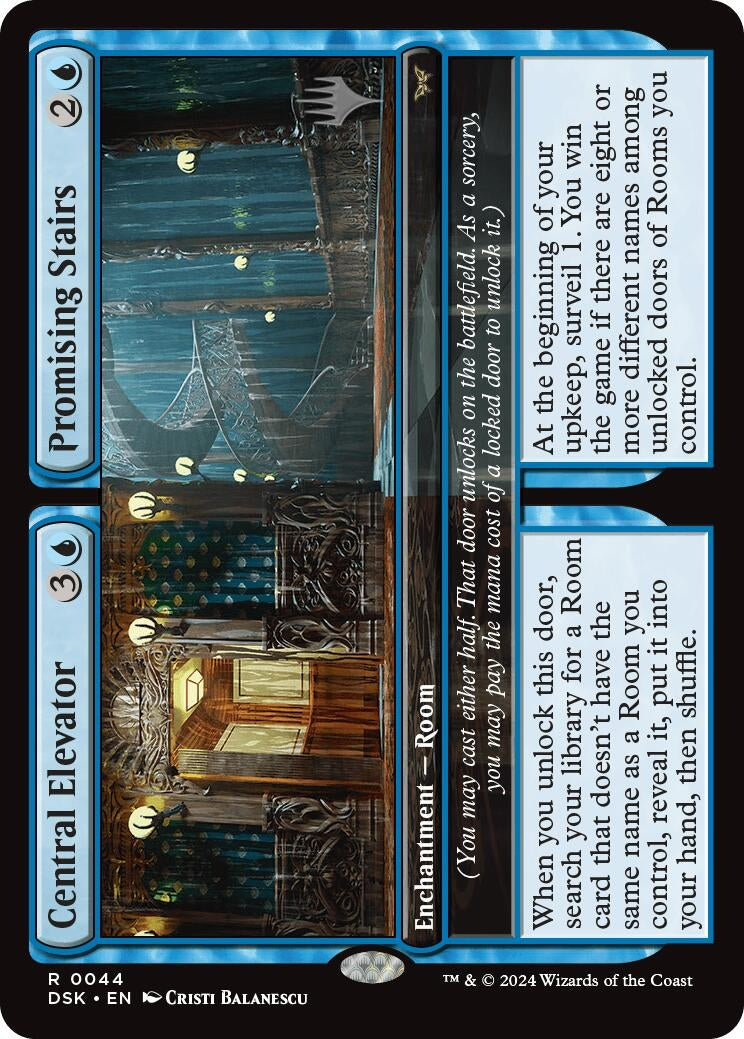 Image for Central Elevator // Promising Stairs (44) (PPDSK) - Magic: The Gathering
