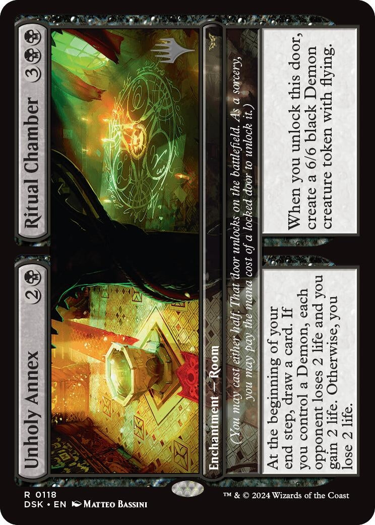Image for Unholy Annex // Ritual Chamber (118) (PPDSK) - Magic: The Gathering