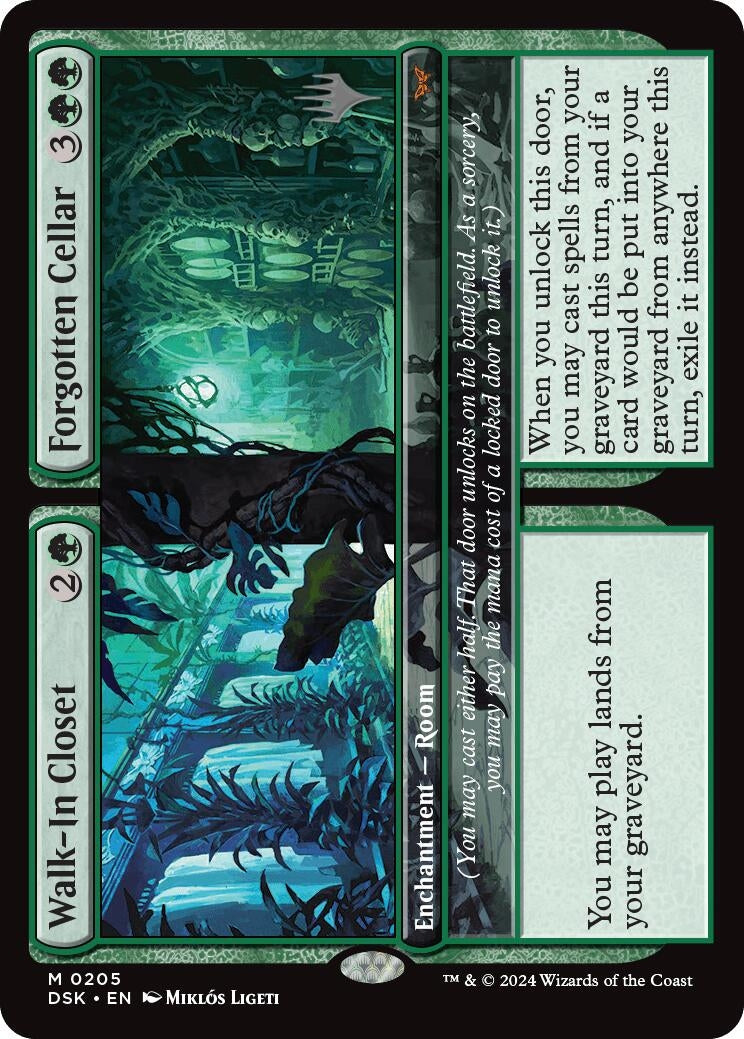 Image for Walk-In Closet // Forgotten Cellar (205) (PPDSK) - Magic: The Gathering