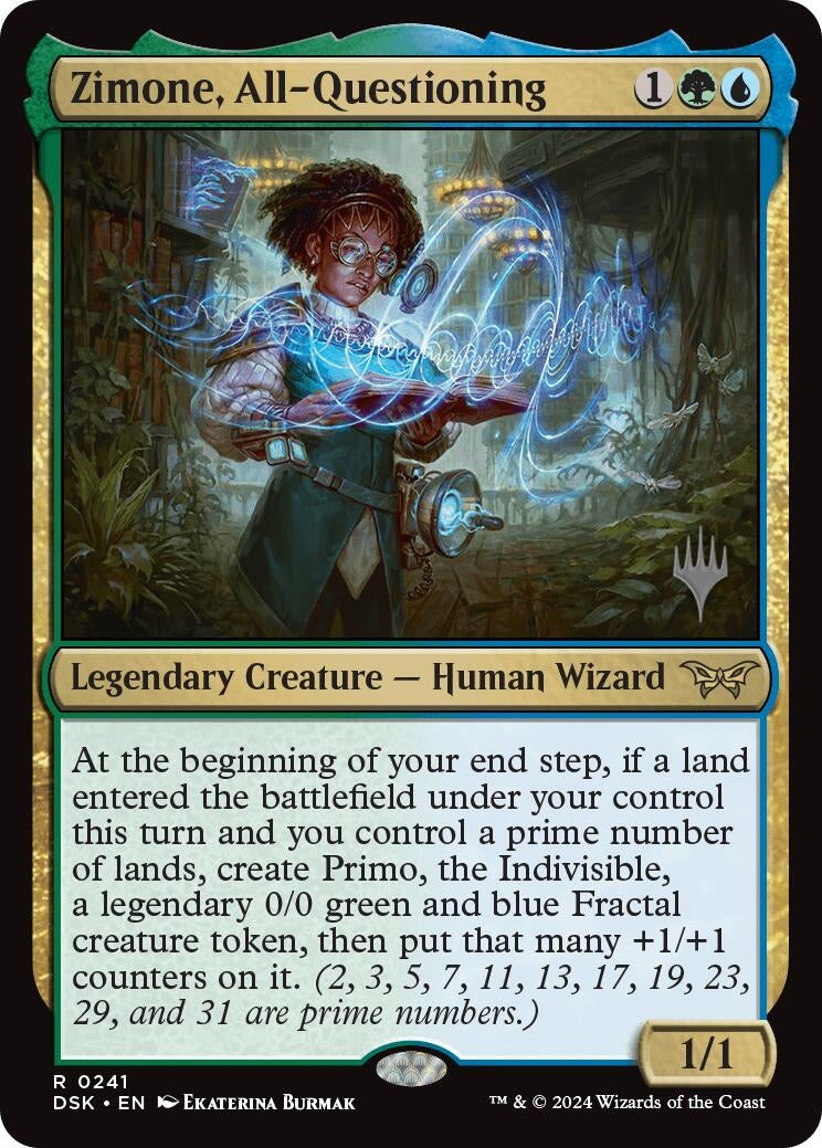 Image for Zimone, All-Questioning (241) (PPDSK) - Magic: The Gathering