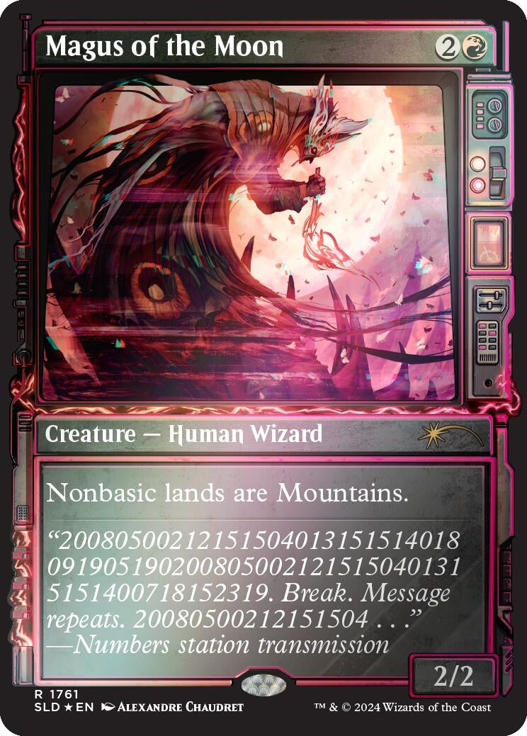 Image for Magus of the Moon (Rainbow Foil) (1761) (SLD) - Magic: The Gathering