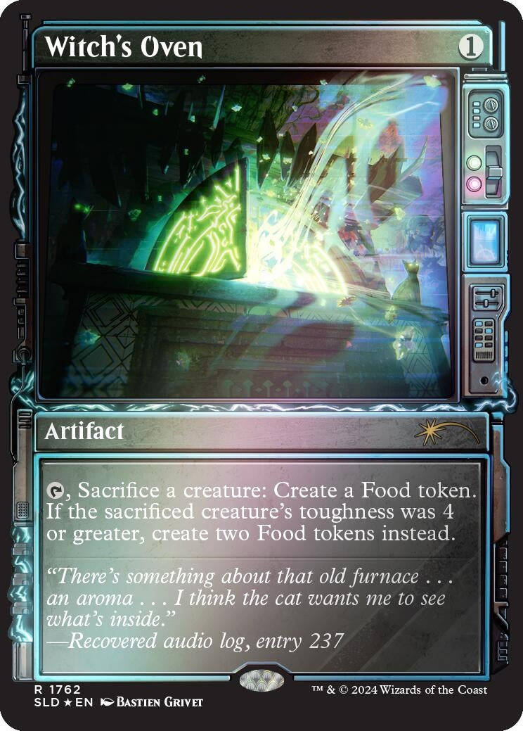 Image for Witch's Oven (Rainbow Foil) (1762) (SLD) - Magic: The Gathering