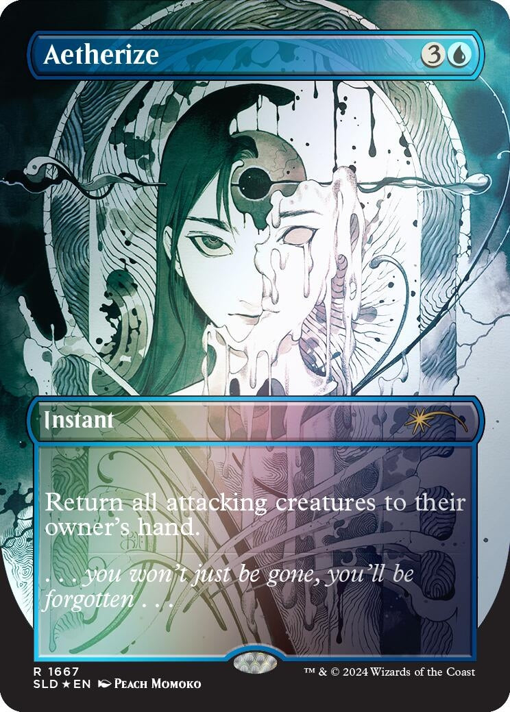 Image for Aetherize (Rainbow Foil) (1667) (SLD) - Magic: The Gathering