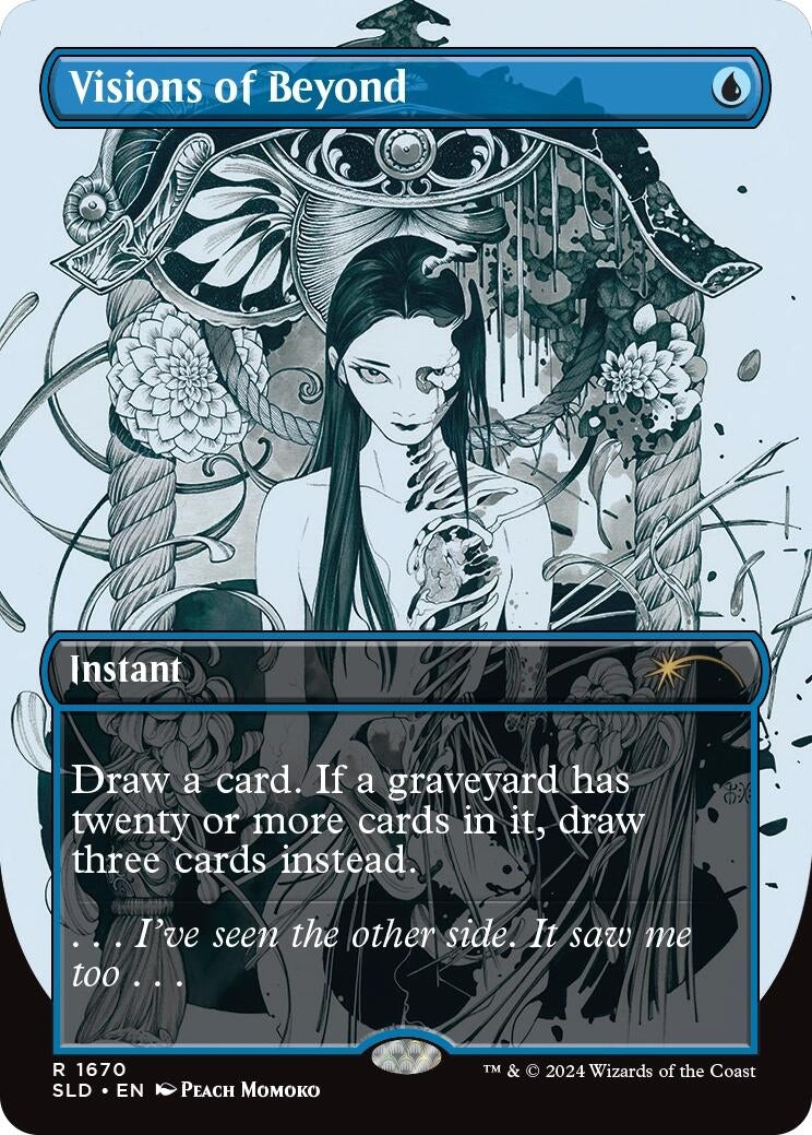 Image for Visions of Beyond (1670) (SLD) - Magic: The Gathering