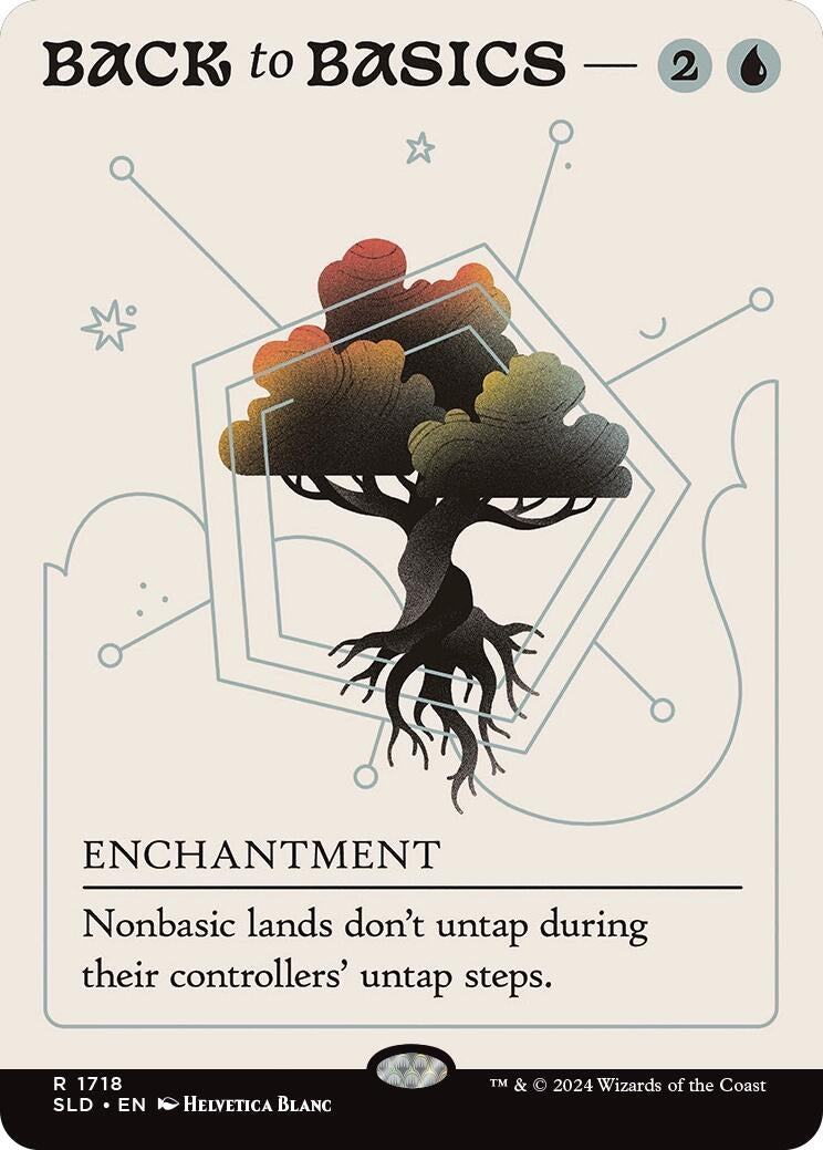 Image for Back to Basics (1718) (SLD) - Magic: The Gathering