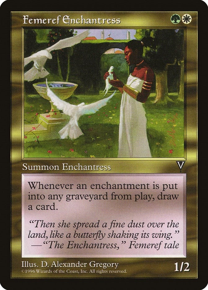 Image for Femeref Enchantress (VIS) - Magic: The Gathering