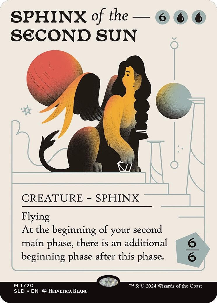 Image for Sphinx of the Second Sun (1720) (SLD) - Magic: The Gathering