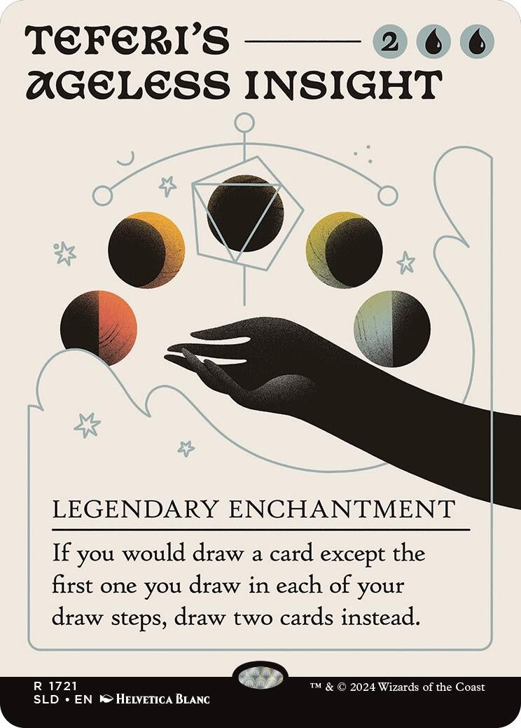 Image for Teferi's Ageless Insight (1721) (SLD) - Magic: The Gathering