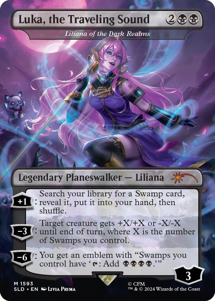 Image for Luka, the Traveling Sound - Liliana of the Dark Realms (1593) (SLD) - Magic: The Gathering