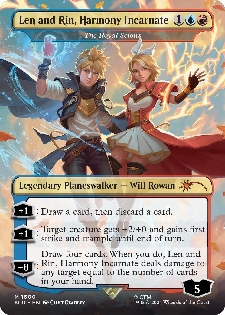 Image for Len and Rin, Harmony Incarnate - The Royal Scions (1600) (SLD) - Magic: The Gathering