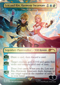 Image for Len and Rin, Harmony Incarnate - The Royal Scions (Rainbow Foil) (1600) (SLD) - Magic: The Gathering