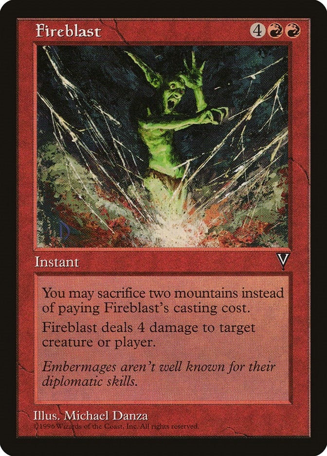 Image for Fireblast (VIS) - Magic: The Gathering