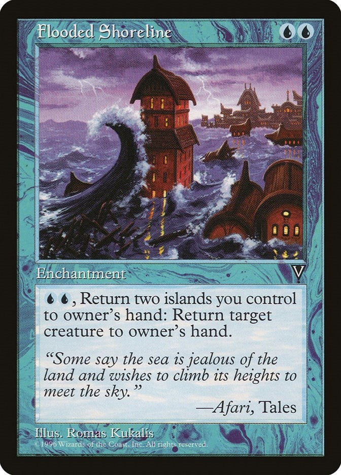 Image for Flooded Shoreline (VIS) - Magic: The Gathering