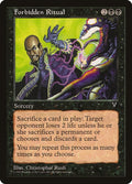 Image for Forbidden Ritual (VIS) - Magic: The Gathering