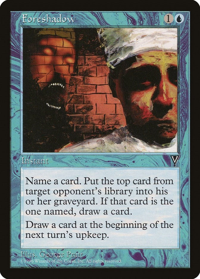 Image for Foreshadow (VIS) - Magic: The Gathering