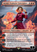 Image for MEIKO, Explosive Entertainer - Chandra, Flamecaller (Rainbow Foil) (807) (SLD) - Magic: The Gathering