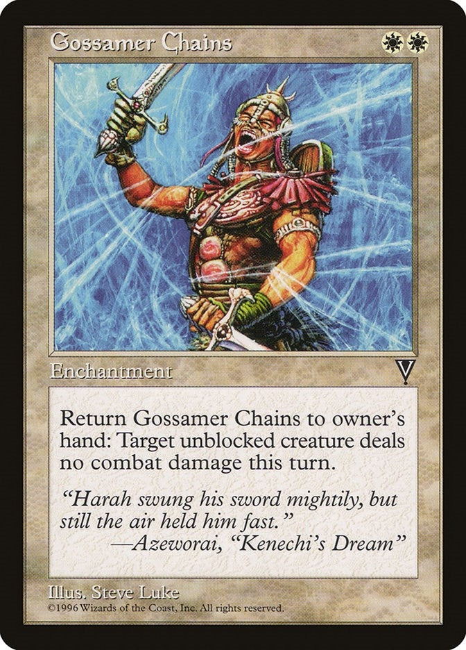 Image for Gossamer Chains (VIS) - Magic: The Gathering