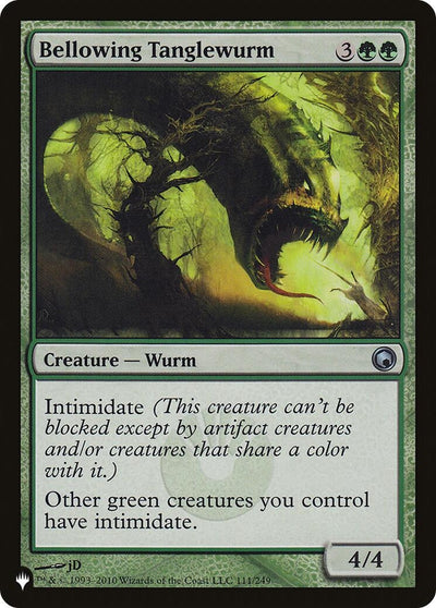 Bellowing Tanglewurm (111/249) (LIST)