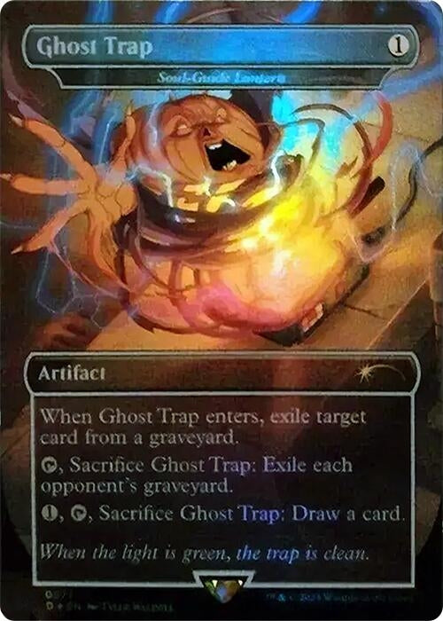 Image for Ghost Trap - Soul-Guide Lantern (Rainbow Foil) (871) (SLD) - Magic: The Gathering