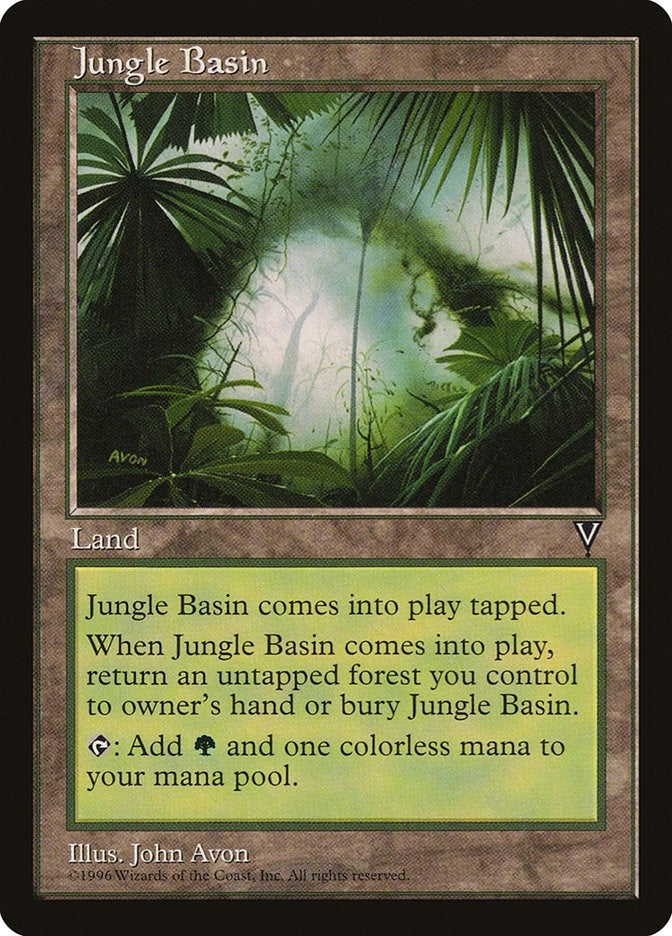 Image for Jungle Basin (VIS) - Magic: The Gathering