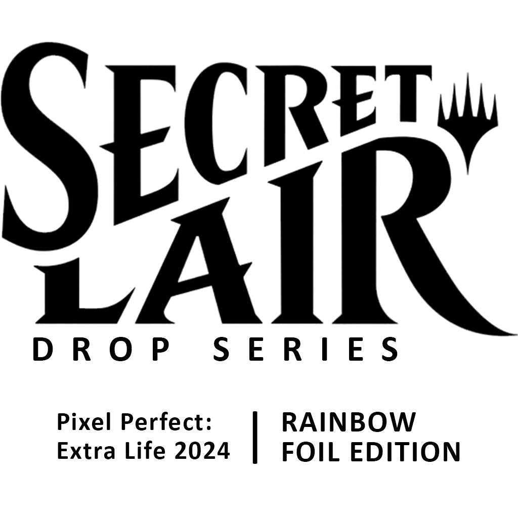Image for Secret Lair Drop: Pixel Perfect: Extra Life 2024 - Rainbow Foil Edition - Magic: The Gathering