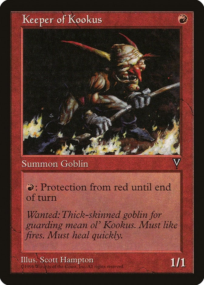 Image for Keeper of Kookus (VIS) - Magic: The Gathering