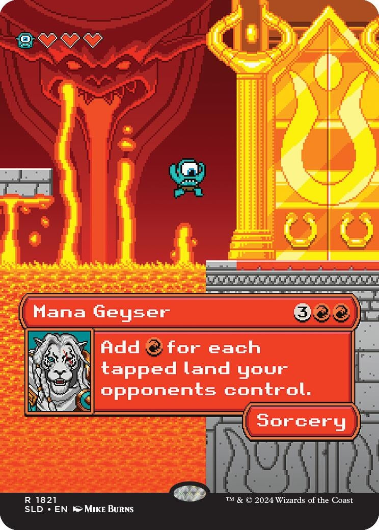 Image for Mana Geyser (1821) (SLD) - Magic: The Gathering