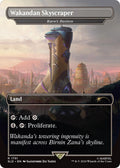 Image for Wakandan Skyscraper - Karn's Bastion (Rainbow Foil) (1751) (SLD) - Magic: The Gathering