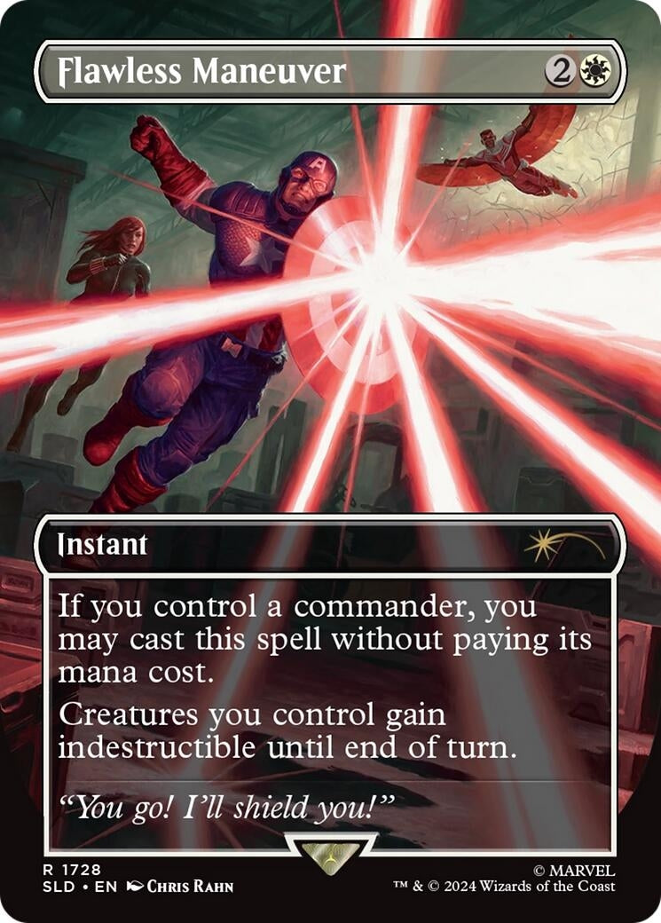 Image for Flawless Maneuver (Rainbow Foil) (1728) (SLD) - Magic: The Gathering