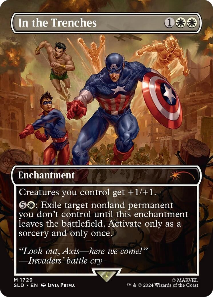 Image for In the Trenches (1729) (SLD) - Magic: The Gathering