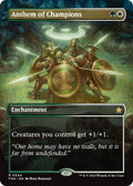 Image for Anthem of Champions (Borderless) (344) (FDN) - Magic: The Gathering
