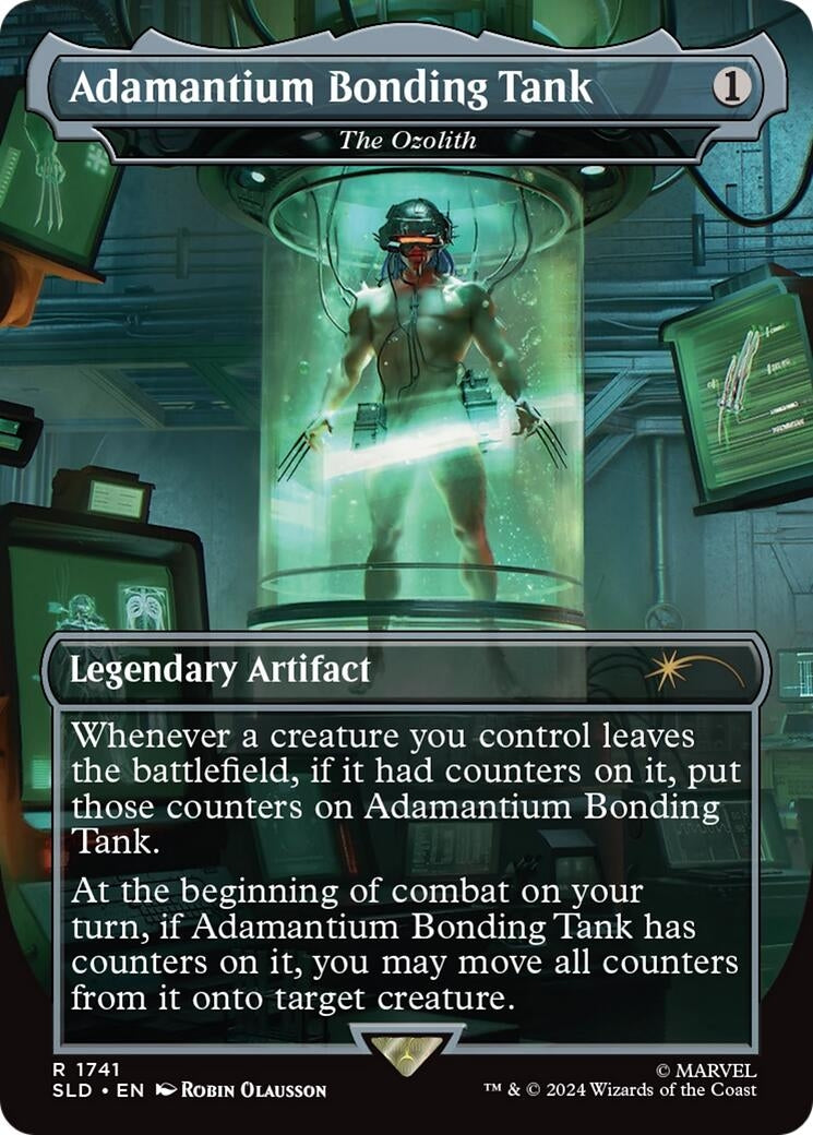 Image for Adamantium Bonding Tank - The Ozolith (1741) (SLD) - Magic: The Gathering