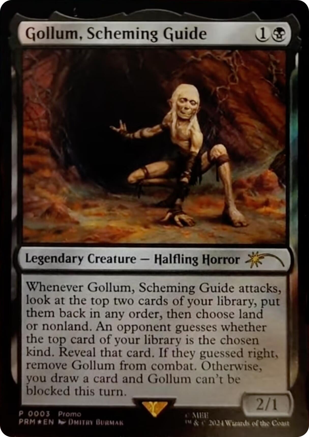 Image for Gollum, Scheming Guide (3) (UMP) - Magic: The Gathering