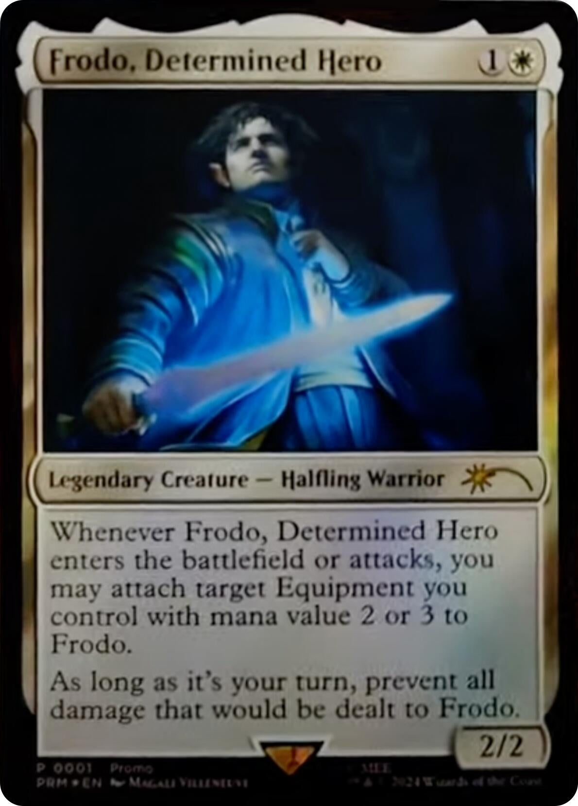 Image for Frodo, Determined Hero (1) (UMP) - Magic: The Gathering