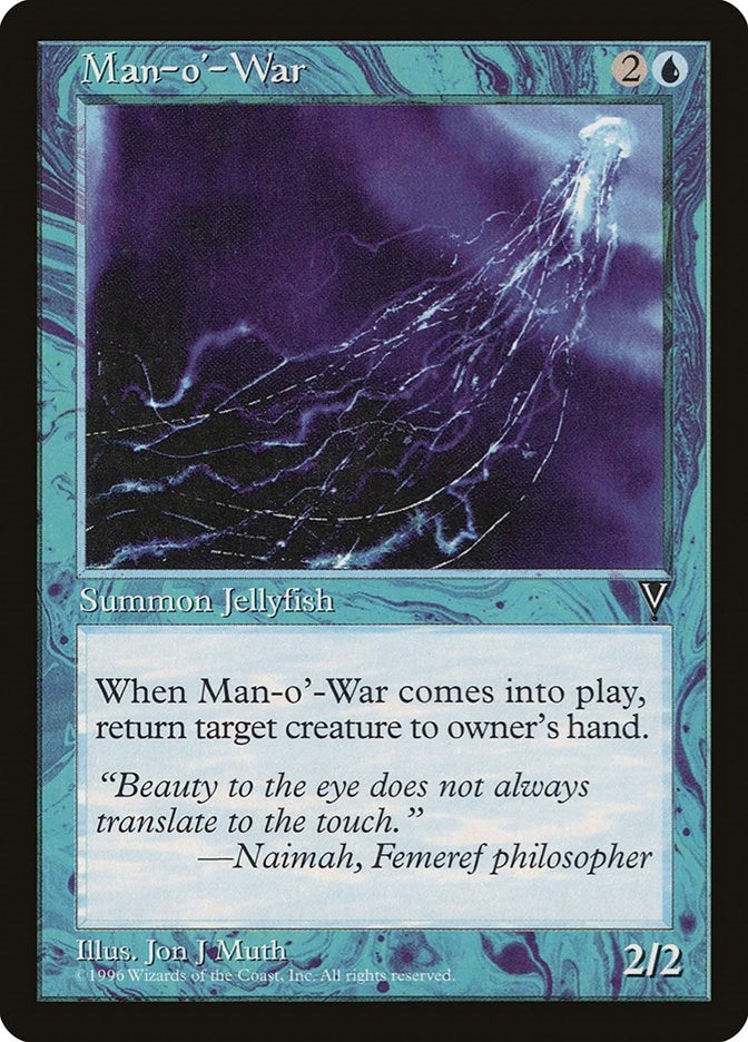 Image for Man-o'-War (VIS) - Magic: The Gathering