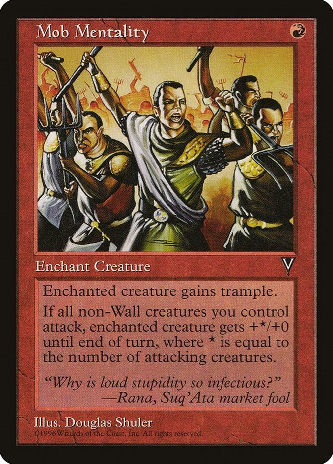 Image for Mob Mentality (VIS) - Magic: The Gathering